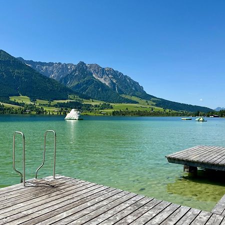 Apartment Liebelei Am See - Traumblick Aufs Kaisergebirge - Nur Ein Katzensprung Zum See ヴァルヒゼー エクステリア 写真