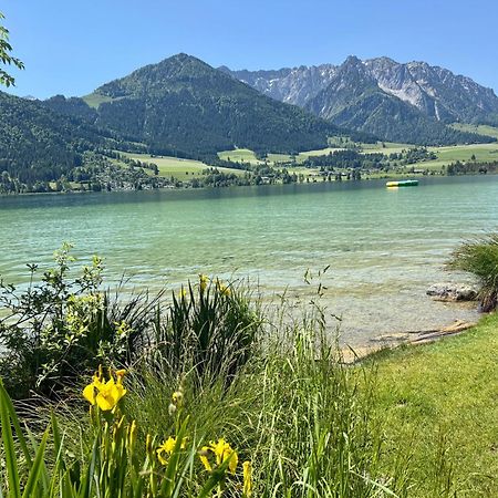 Apartment Liebelei Am See - Traumblick Aufs Kaisergebirge - Nur Ein Katzensprung Zum See ヴァルヒゼー エクステリア 写真