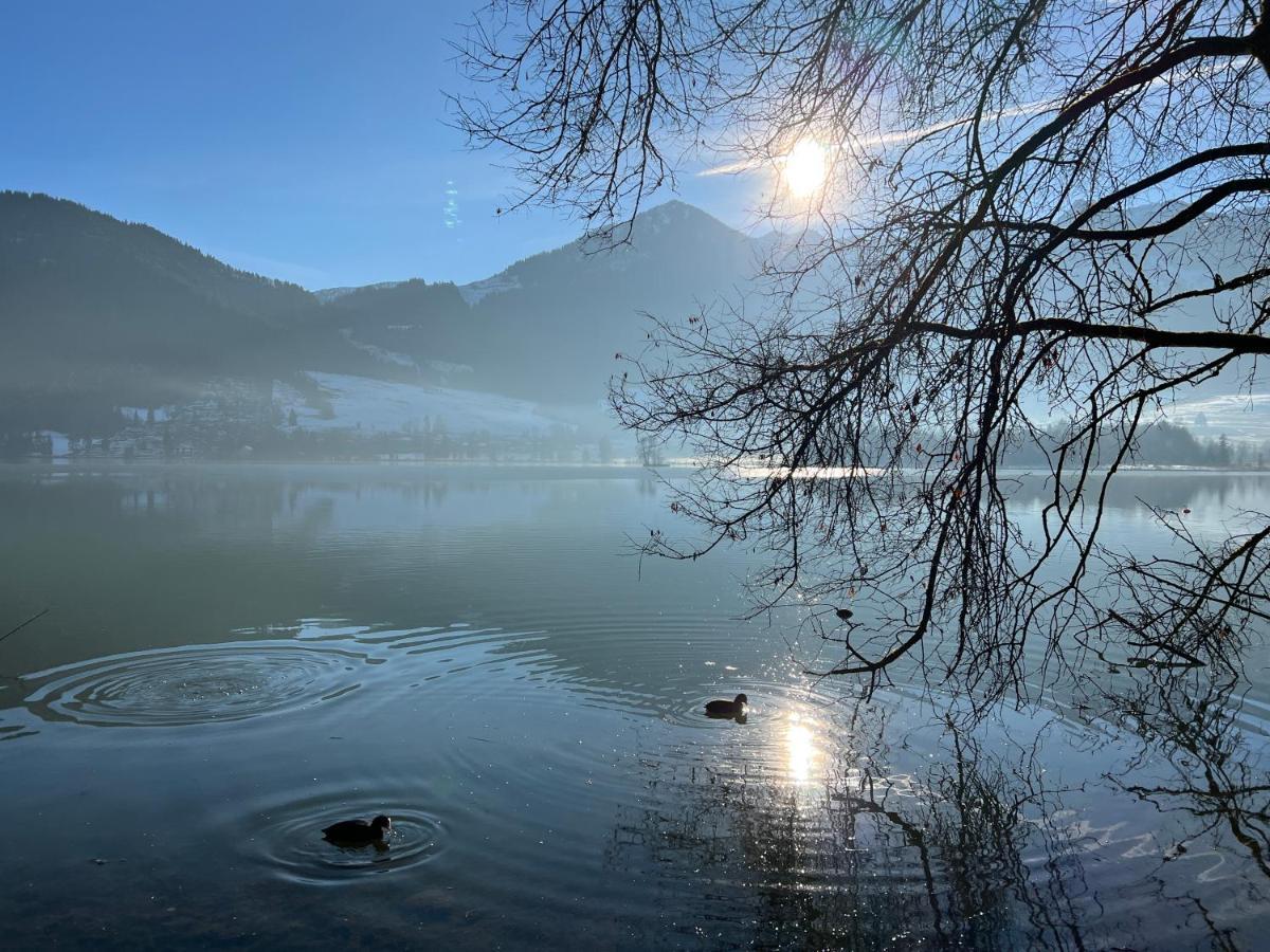 Apartment Liebelei Am See - Traumblick Aufs Kaisergebirge - Nur Ein Katzensprung Zum See ヴァルヒゼー エクステリア 写真