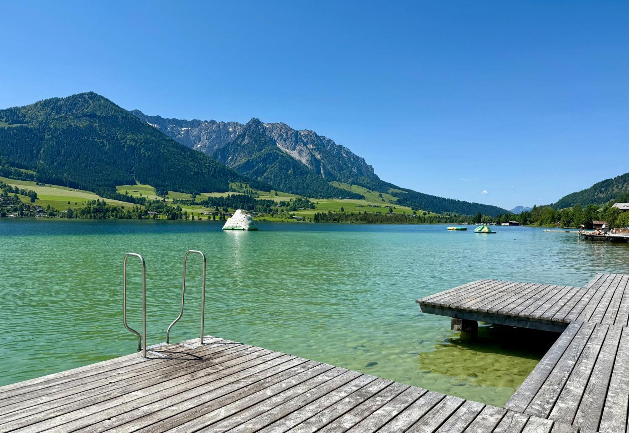 Apartment Liebelei Am See - Traumblick Aufs Kaisergebirge - Nur Ein Katzensprung Zum See ヴァルヒゼー エクステリア 写真